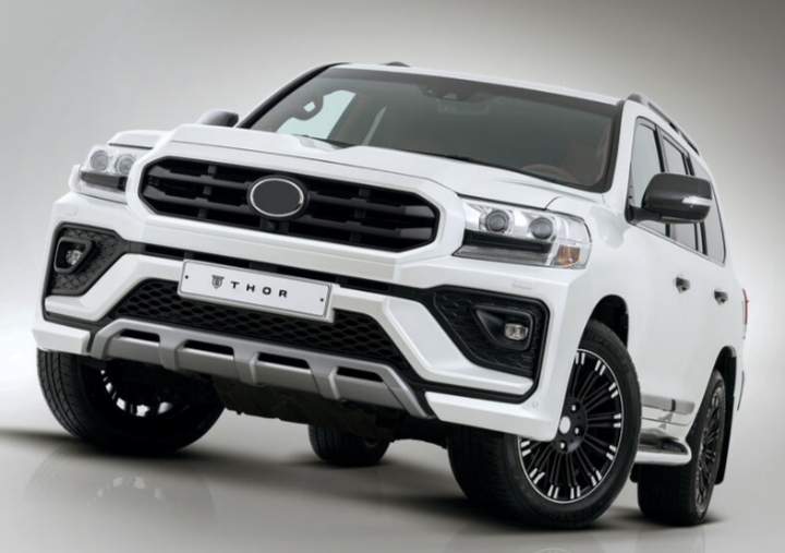 Передний бампер THOR для Toyota Land Cruiser 200 (с 2015 г.- н.в)