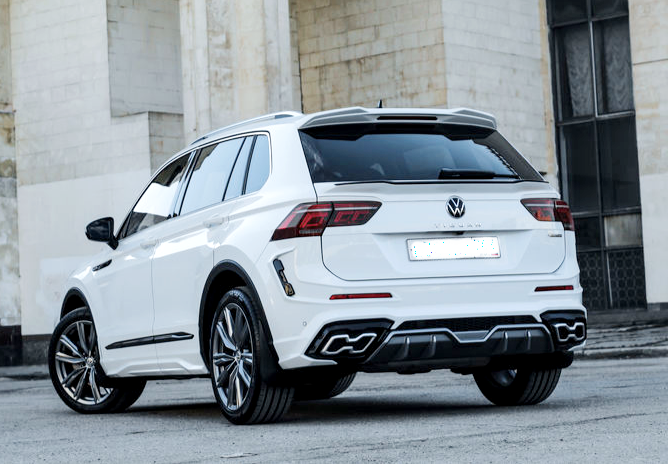 Задний бампер Volkswagen Tiguan (рейстайлинг с 2021-) VT-01.02.00