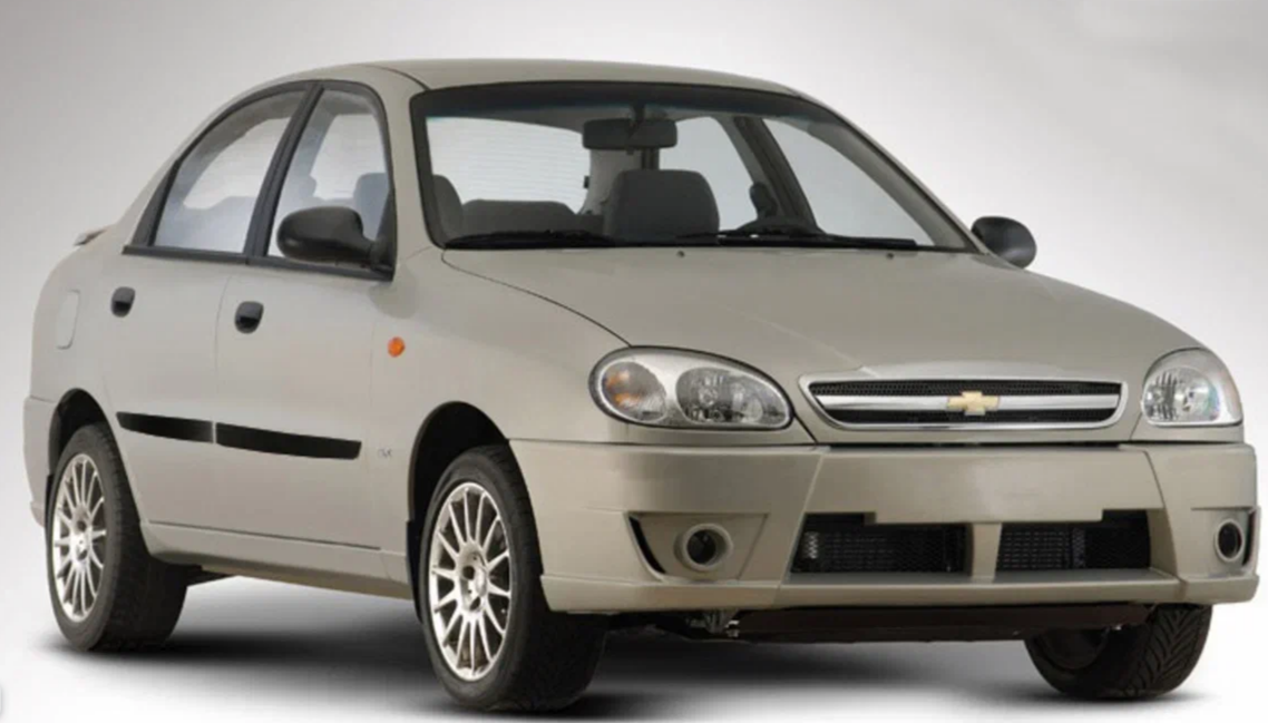 Молдинги на двери Chevrolet Lanos 2007- "АКС" (некрашеные) 623000