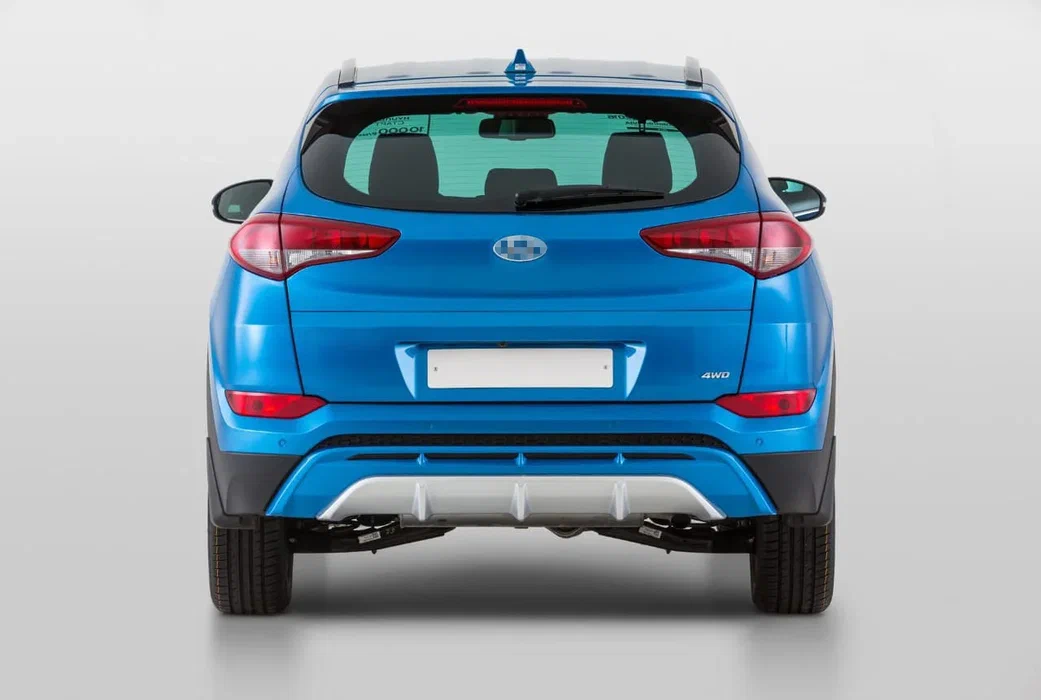Накладка на задний бампер Hyundai Tucson (2015-2018) HT-02.01.01