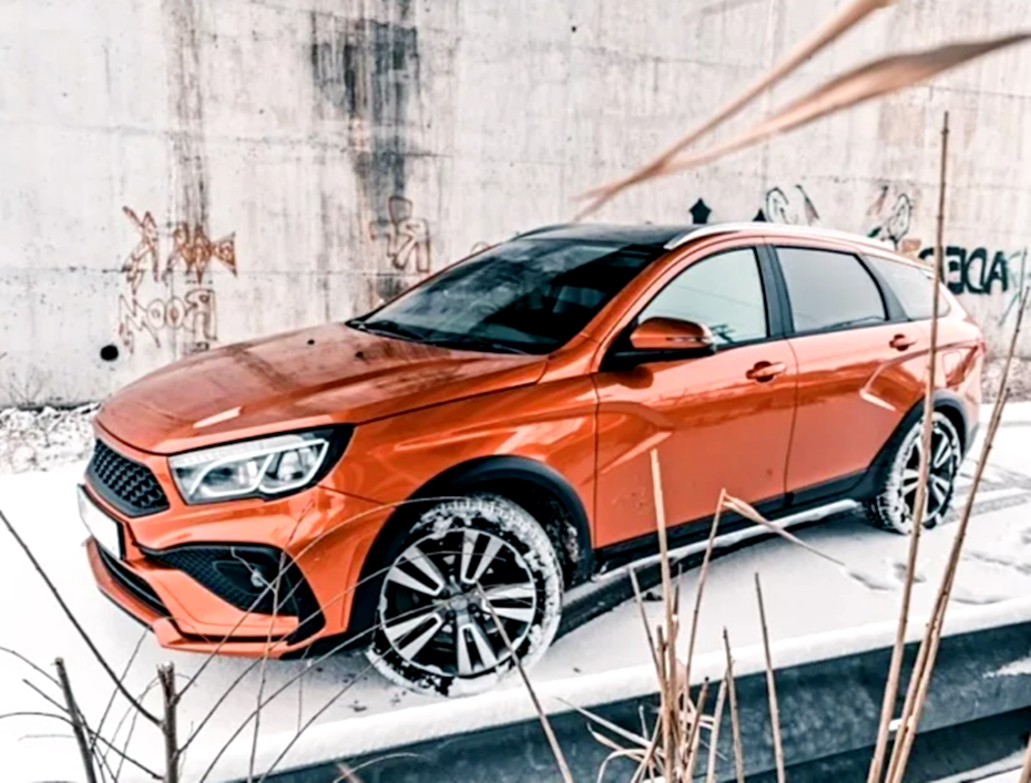 Передний бампер QUASAR ROMB (Квазар ромб) для Lada Vesta CROSS / SW CROSS до 2022г.в.