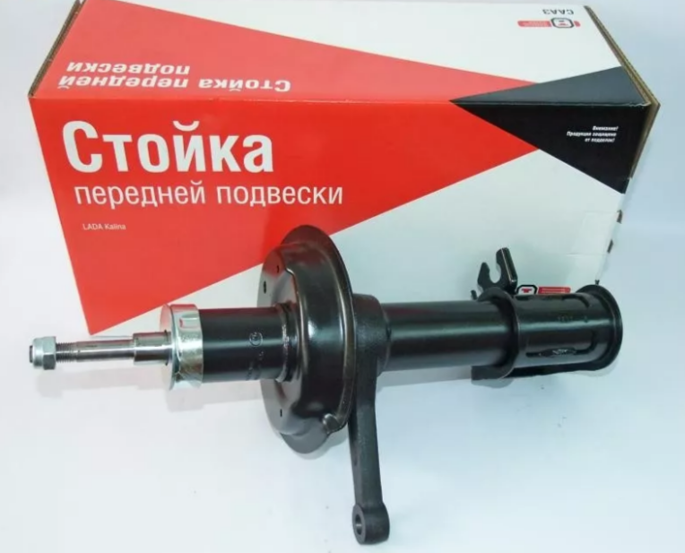 Стойка передняя гидравлическая левая Лада Калина 1 (до 2009г.) АвтоВАЗ Оригинал 11180-2905403-03