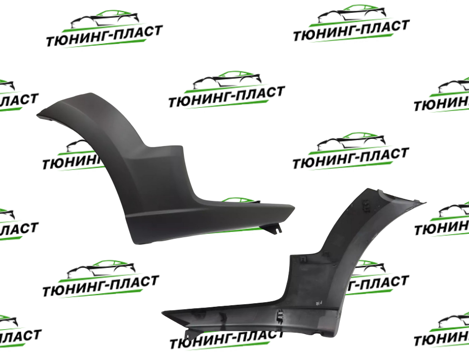 Накладка Кросс бампера переднего Лада Ларгус FL Cross Оригинал 