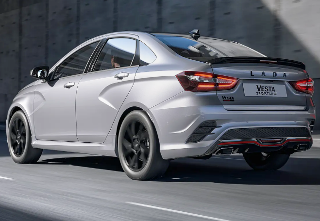Пороги Lada Vesta NG Sportline Оригинал (к-т из 4-х частей) 21805-8415122/23/34/35