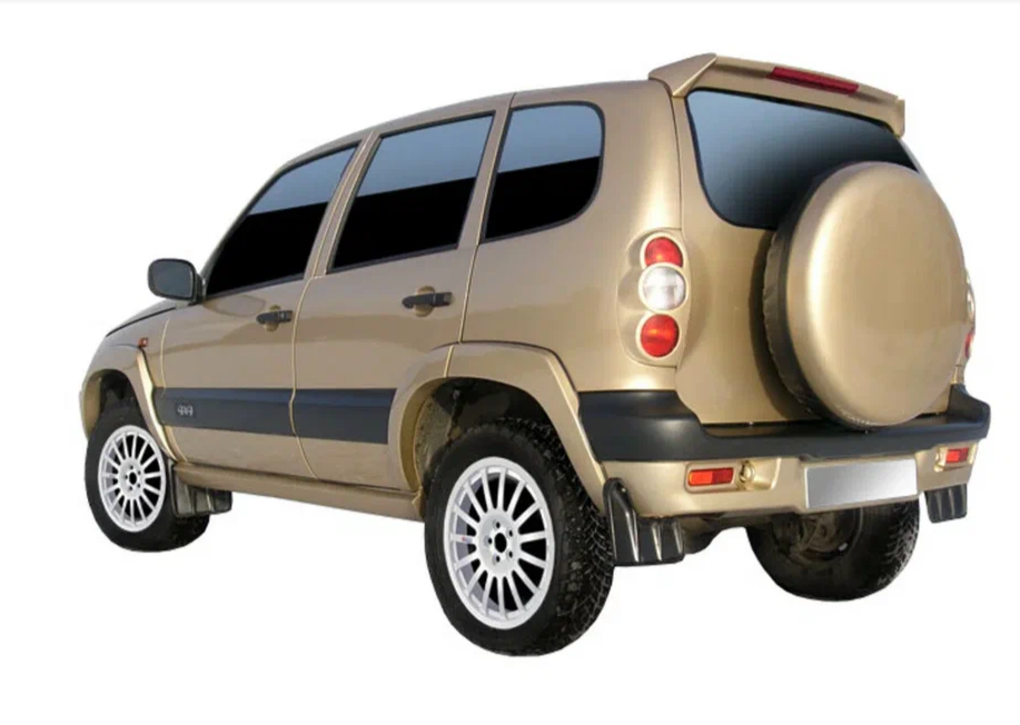 Накладки АКС Круглые на задние фонари Chevrolet Niva (2009-) 636000