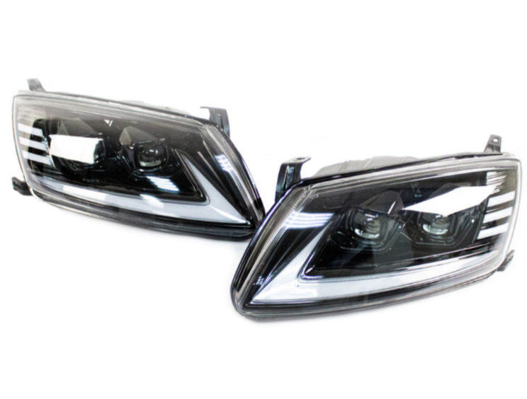Фары Bi-LED в стиле Lexus для Лада Гранта ВАЗ 2190, 2191