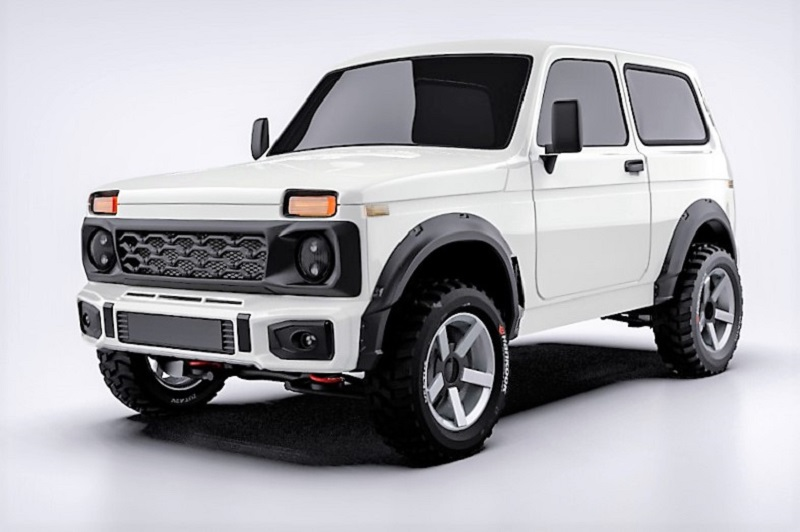 Передний бампер "Магнум" Лада Нива 4х4, Niva Urban, ВАЗ 2121-2131
