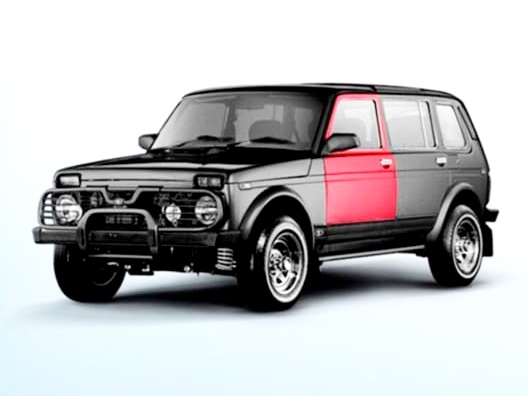 Дверь передняя левая Лада Нива Legend 5 дв. ВАЗ 21317 Автоваз Оригинал 8450108935