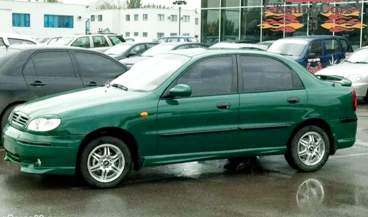 Пороги АКС Дельта на Chevrolet Lanos 2007- 628000