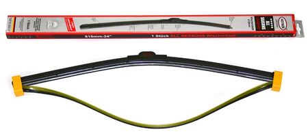 Щетка стеклоочистителя бескаркасная 17"/43 см Heyner All seasons с доп.резинкой