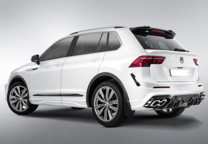 Спойлер верхний на Volkswagen Tiguan (рейстайлинг с 2021-) VT-01.05.00
