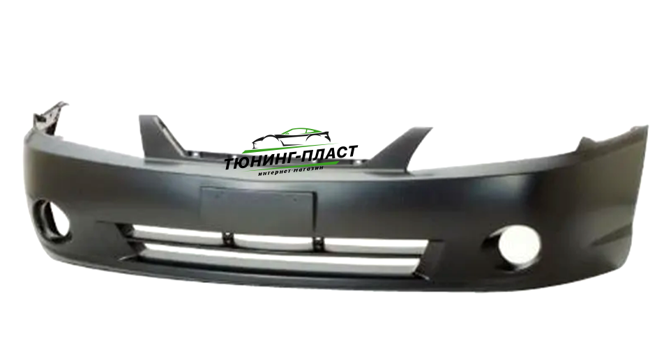 Передний бампер с отв. под ПТФ для Kia Spectra (2001-2011) 0K2NA50030XX Китай