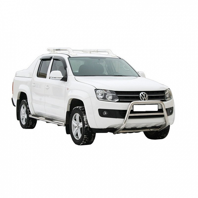  Защита переднего бампера Volkswagen Amarok(2010-2015) 63,5мм (НПС) (1655Н)