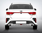Задний бампер ROTOR NEW для Kia Rio 4 (рестайлинг с 2020- н.в) под раздвоенный глушитель