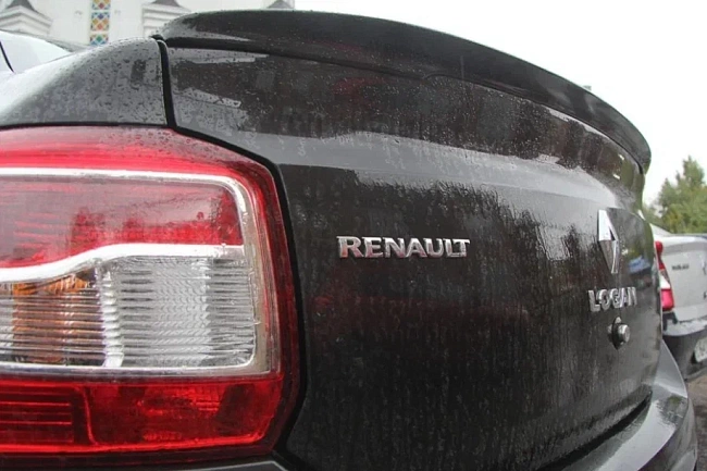 Спойлер АртФорм ASM-0111 для Renault Logan 2 