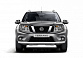 Защита переднего бампера одинарная Ø63мм NISSAN TERRANO 2014- (НПС) РТ RDU220205