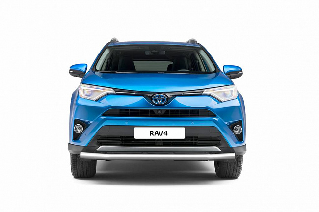 Защита переднего бампера одинарная 63 мм TOYOTA RAV4 2013-2018 (НПС) РТ TRV220203