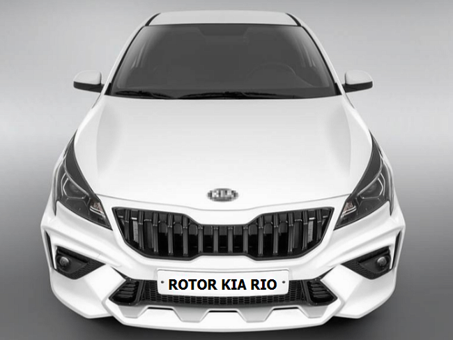 Передний бампер ROTOR NEW для Kia Rio 4 (рестайлинг с 2020- н.в)