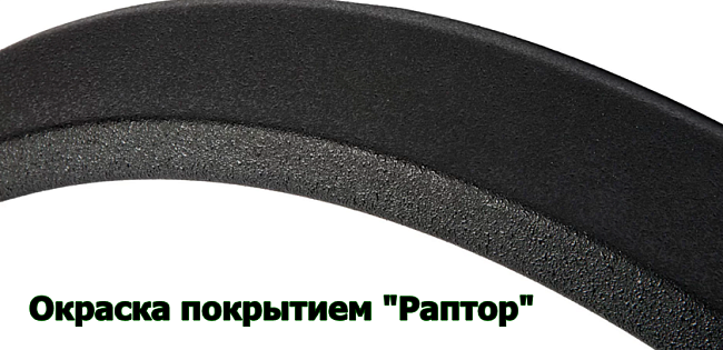 Молдинги переднего крыла Лада Нива Бронто 4х4 Оригинал 