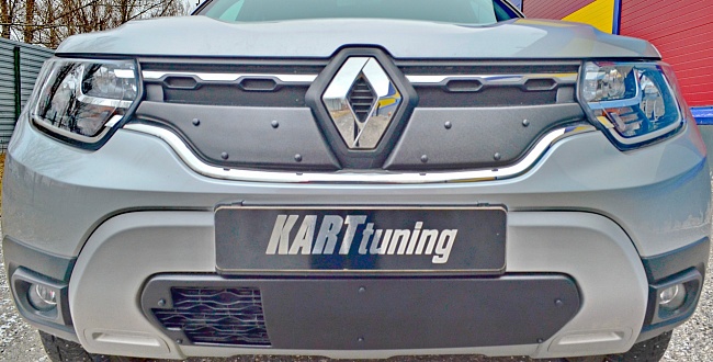 Заглушка №2Т (низ/с «окном») "KART RD2-З2Т" для RENAULT DUSTER 2 (с 2021г.в.)