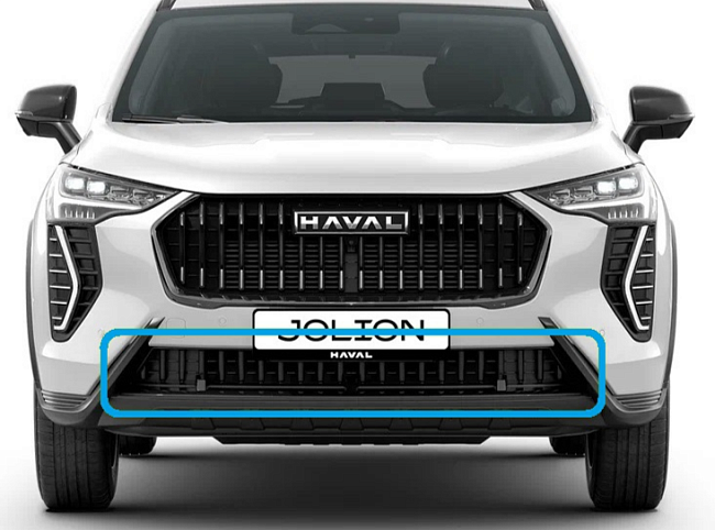 Зимняя заглушка на стяжках для HAVAL JOLION new KART HJ-З2