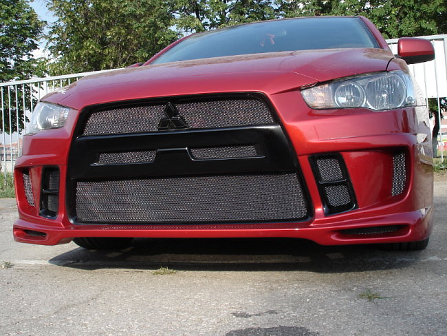 Бампер передний MV Extreme Mitsubishi Lancer X (2007-2016)