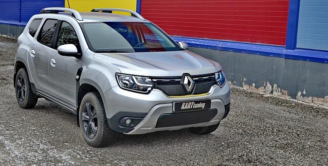 Заглушка №1 (верх) " KART RD2-З1" для RENAULT DUSTER 2 (с 2021г.в.)