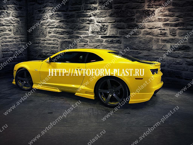 Накладки на пороги Chevrolet Camaro SS,RS(2009-2012)(4 шт)