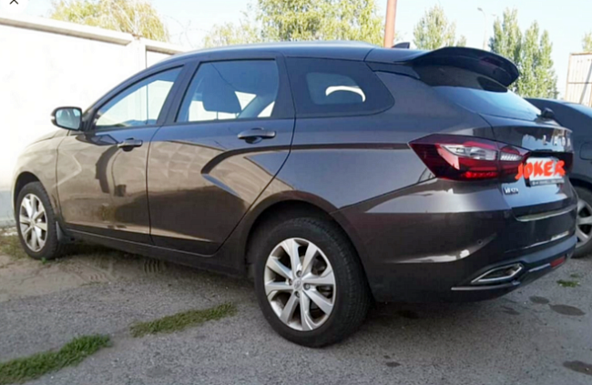Накладка "JOKER" на штатный спойлер Lada Vesta SW, Cross NG универсал 