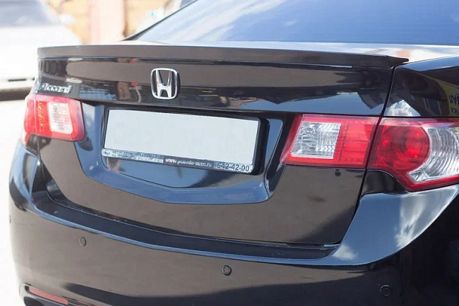 Спойлер лип ASM-0025 на крышку багажника Honda Accord 8 седан 