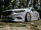 Клыки переднего бампера Вар.№2 Lite Style Mazda 6 / Atenza GJ (2012 - 2018)