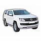 Пороги Volkswagen Amarok(2010-2015)(с алюм.листом)63,5 мм (ППК) (1642К)