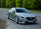 Клыки переднего бампера Вар.№2 Lite Style Mazda 6 / Atenza GJ (2012 - 2018)