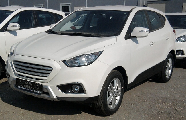 Решетка радиатора Hyundai IX35