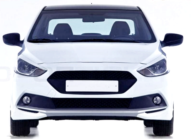 Передний бампер FRONT YT-1 Hyundai Solaris 1 (2010-2014) HS-01.01.00