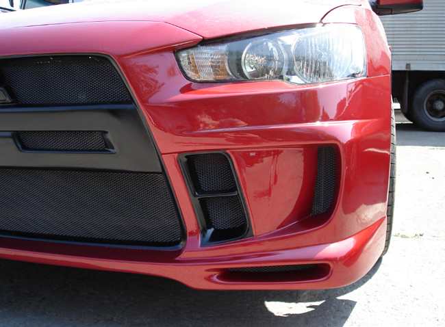 Бампер передний MV Extreme Mitsubishi Lancer X (2007-2016)