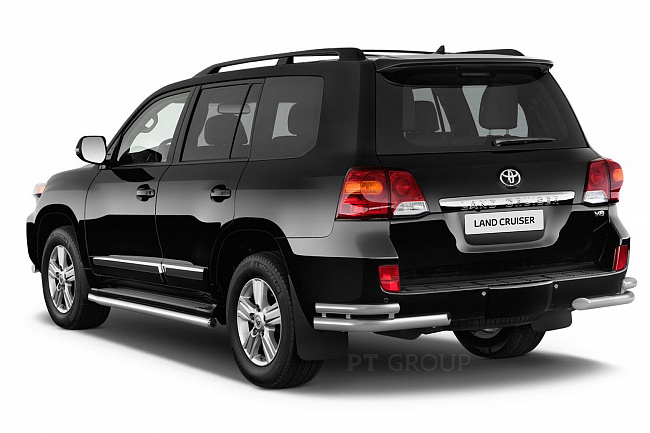 Защита порогов окантовка 51мм  Toyota Land Cruiser 200 (2014-) (НПС) РТ TLC220301