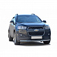 Защита переднего бампера "Труба" 63.5 см (НПС) Chevrolet Captiva (2011-2013) TS (1943Н)