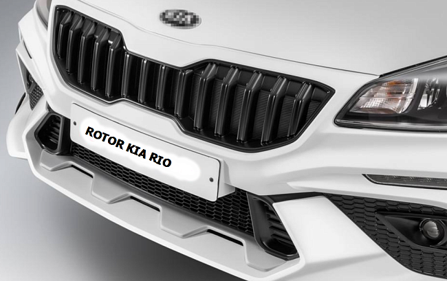 Передний бампер ROTOR NEW для Kia Rio 4 (рестайлинг с 2020- н.в)