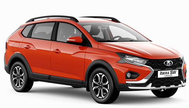 Бампер передний Люкс Lada Iskra Cross SW универсал Оригинал АвтоВАЗ 8460012522