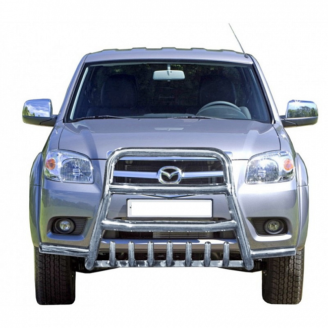 Защита переднего бампера Mazda BT-50 picup (2006-2011) (арт1747К)