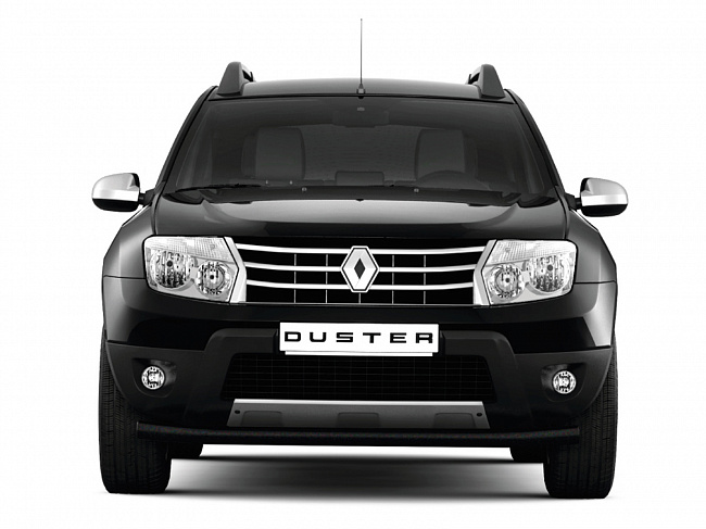 Защита переднего бампера одинарная Ø63 мм (ППК)Renault Duster 2012- РТ RDU-16-330201.11