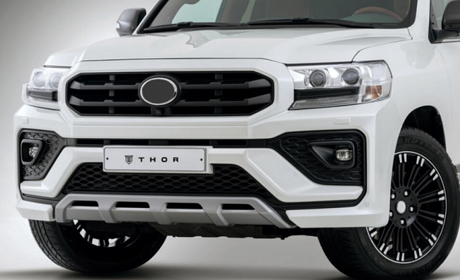 Передний бампер THOR для Toyota Land Cruiser 200 (с 2015 г.- н.в)