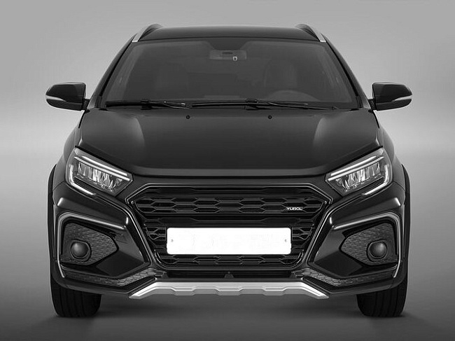 Передний бампер под ПТФ "SWAG" Lada Vesta NG Cross, Vesta SW NG Cross 