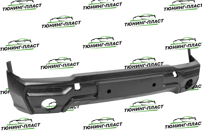 Бампер передний Лада Нива Бронто 4х4 Оригинал 2121-82803010-00