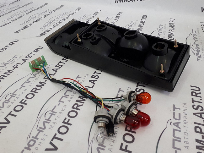 Задние фонари ВАЗ 2109-2114 DH-415(тонированные).
