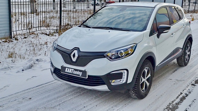 Заглушка бампера (вверх) Renault Kaptur, Вар.№2 KART RK 0131