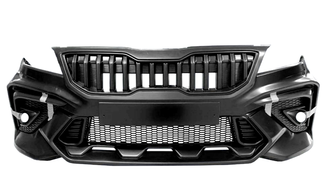 Передний бампер ROTOR NEW для Kia Rio 4 (рестайлинг с 2020- н.в)