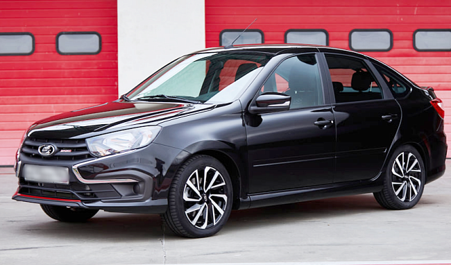 Надставка нижняя переднего бампера LADA Granta Drive Active лифтбек 845111646