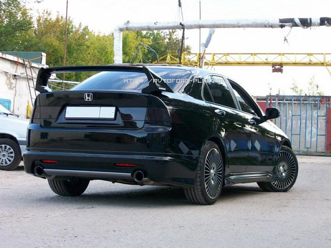 Спойлер высокий MUGEN Style var№2 составной Honda Accord VII(2004-2008)